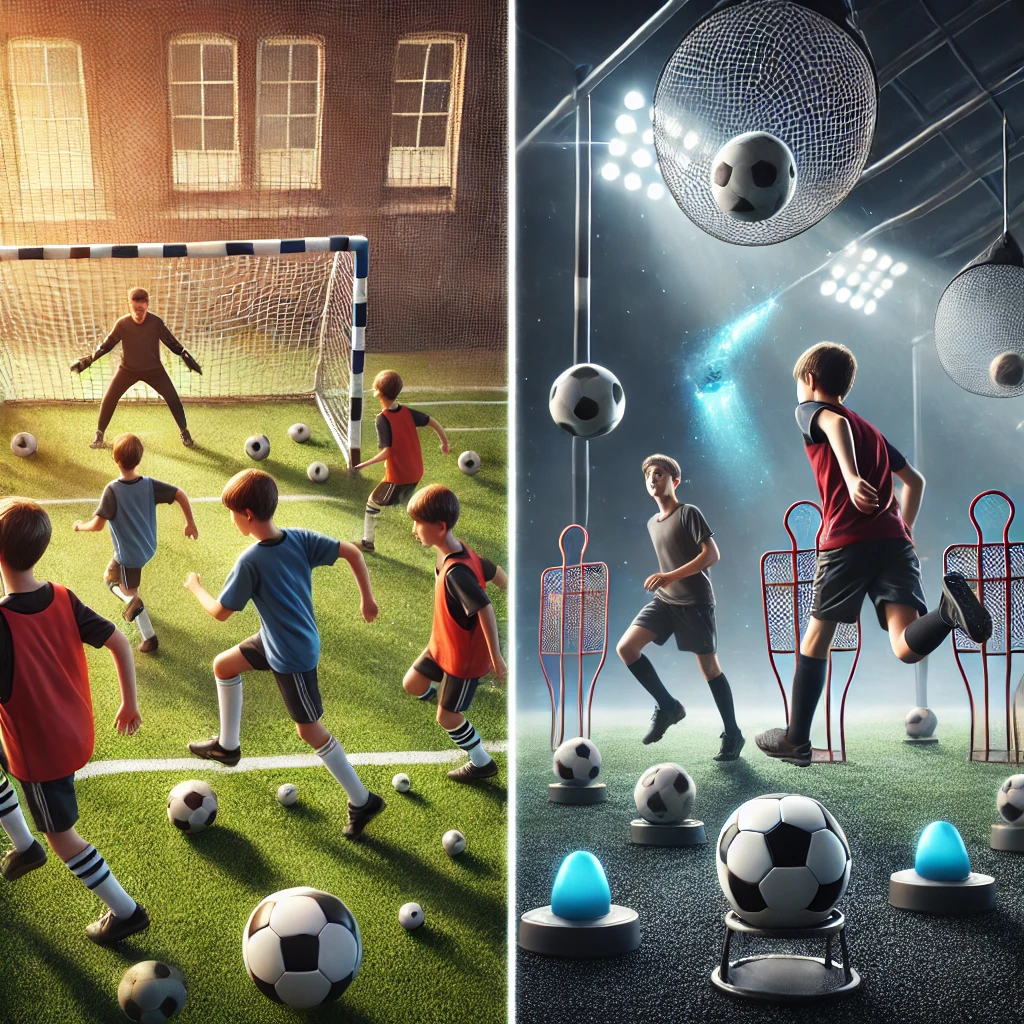 ¿Deben los niños entrenar con material innovador o con métodos tradicionales en el fútbol? ⚽🔥