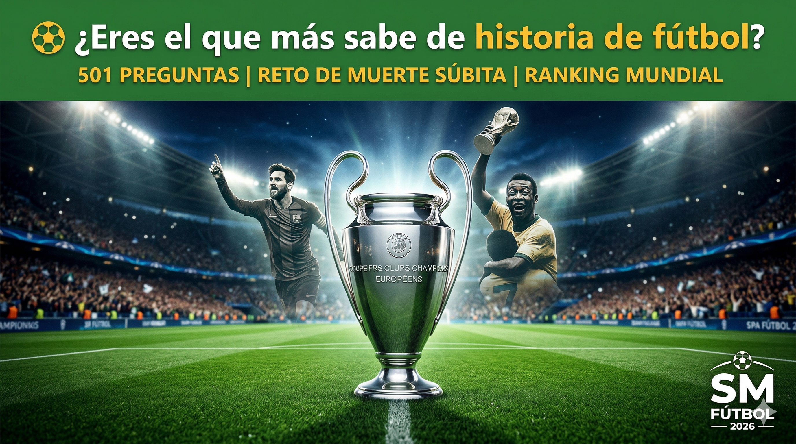 ¡Pon a Prueba tu Sabiduría Futbolística en 501 Preguntas!